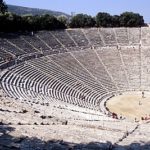 https://upload.wikimedia.org/wikipedia/commons/thumb/5/54/Theatre_of_Epidaurus_OLC.jpg/400px-Theatre_of_Epidaurus_OLC.jpg