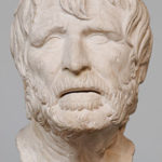 he bust was identified for a very long time with the Roman philosopher Seneca the Yo